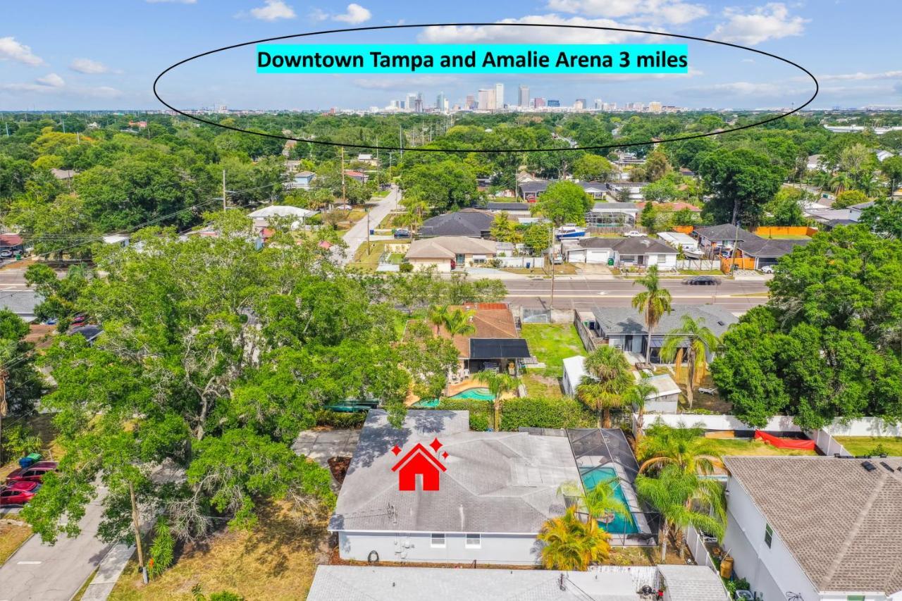 Heated Pool! Paradise In Midtown Tampa 3B2B Zewnętrze zdjęcie